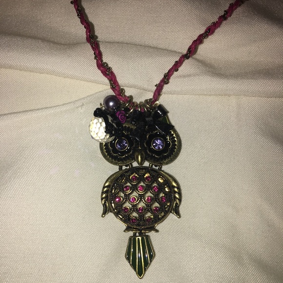 Betsey Johnson Jewelry - Betsey Johnson Owl Necklace